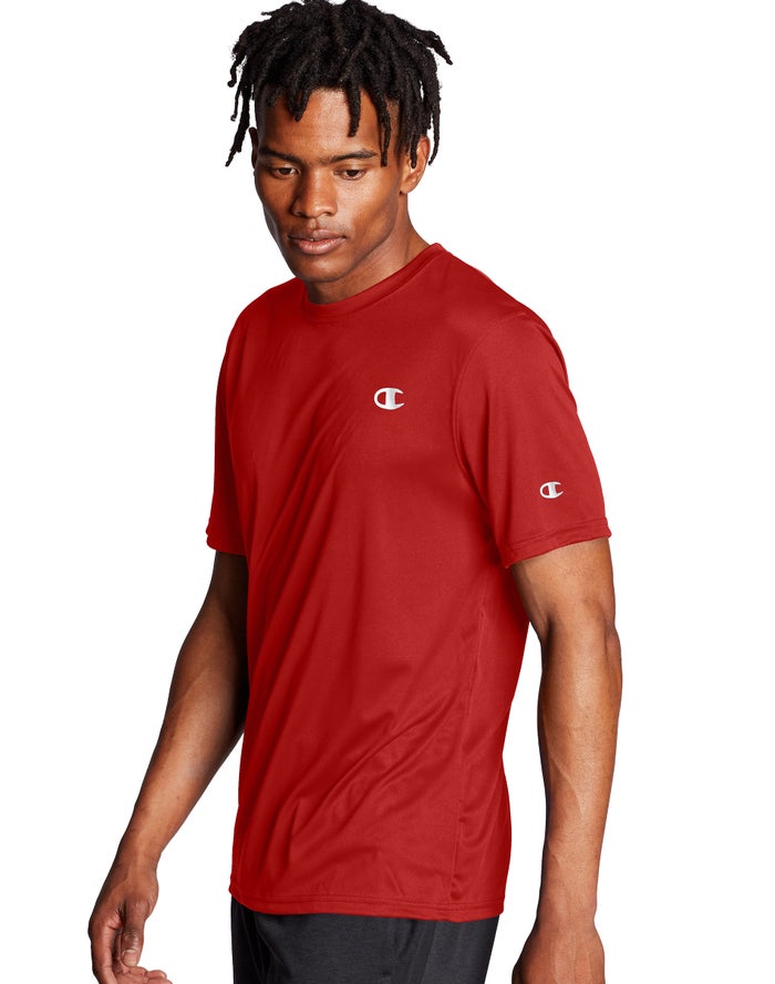 Camiseta Champion Hombre - Double Dry® ( Rojas ) 2438561-YS